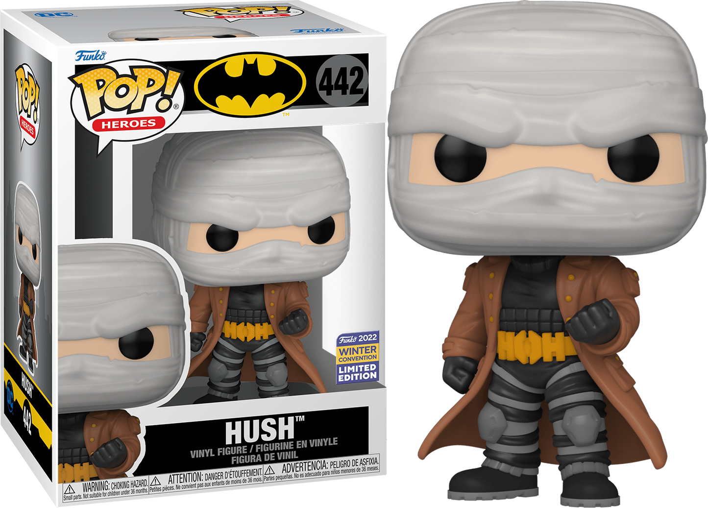 Funko Pop! Hush (Batman) #442 vinyl figure collectible