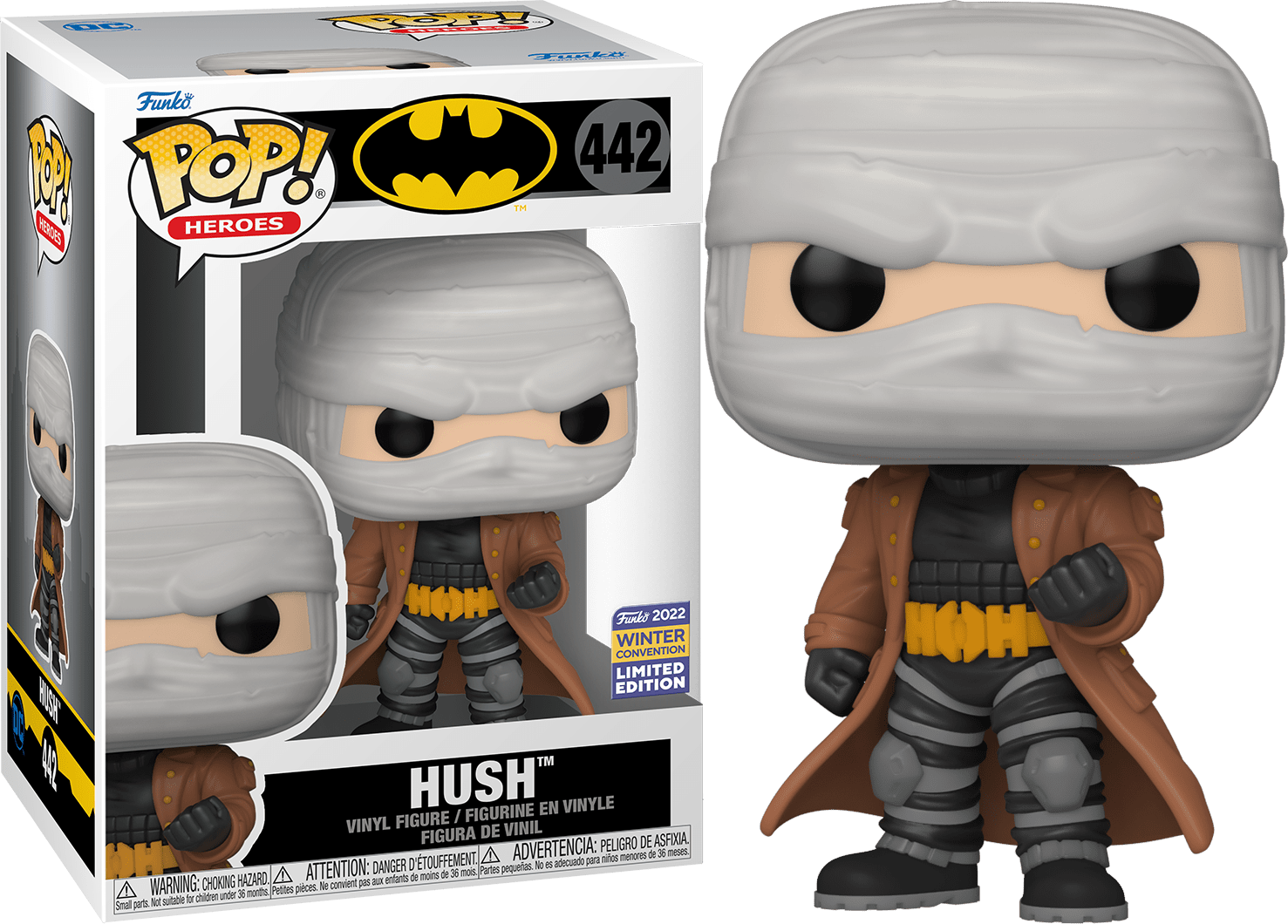 Funko Pop! Hush (Batman) #442 vinyl figure collectible