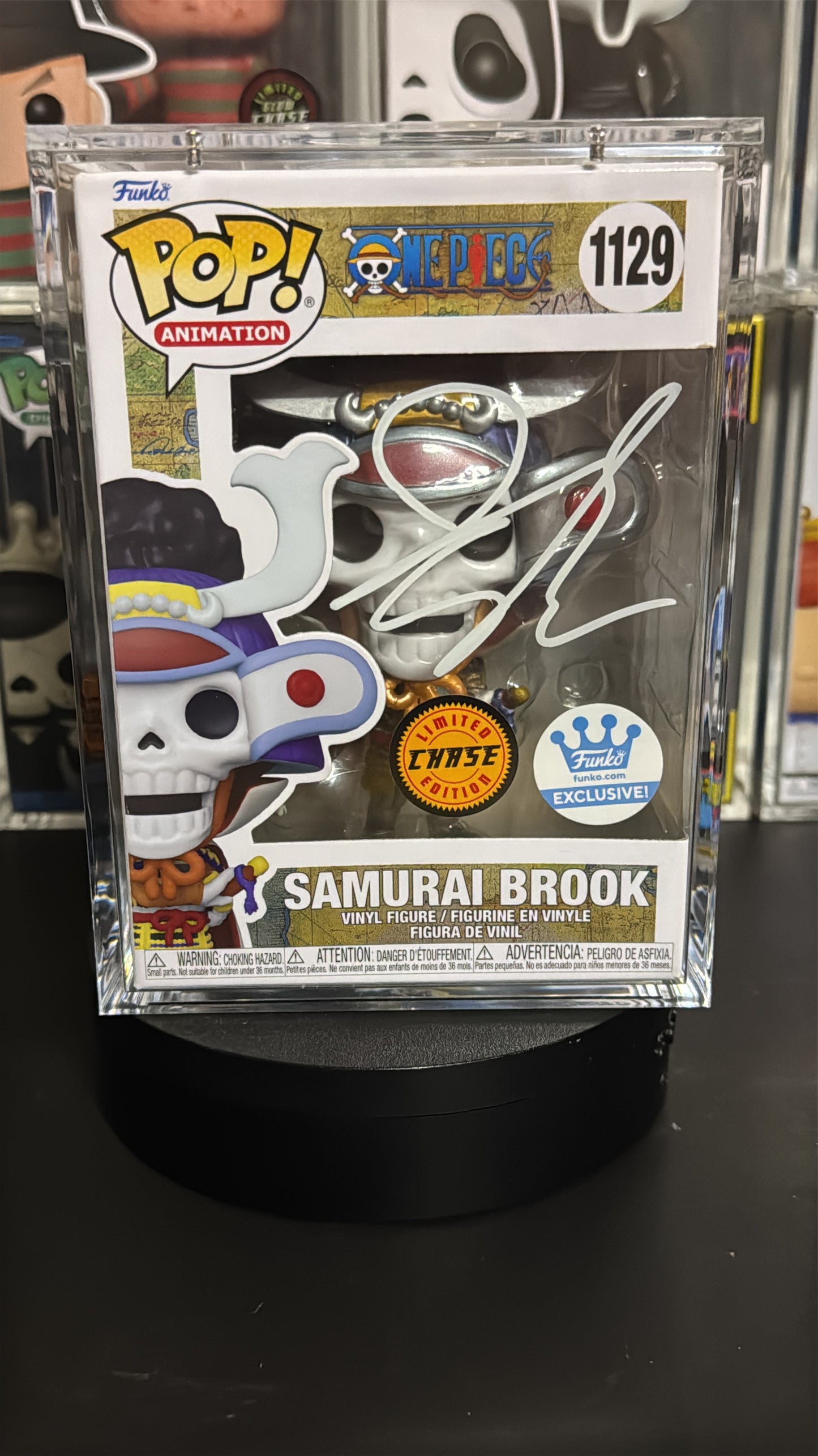 Samurai Brook Metallic Funko Exclusive Chase Autograph