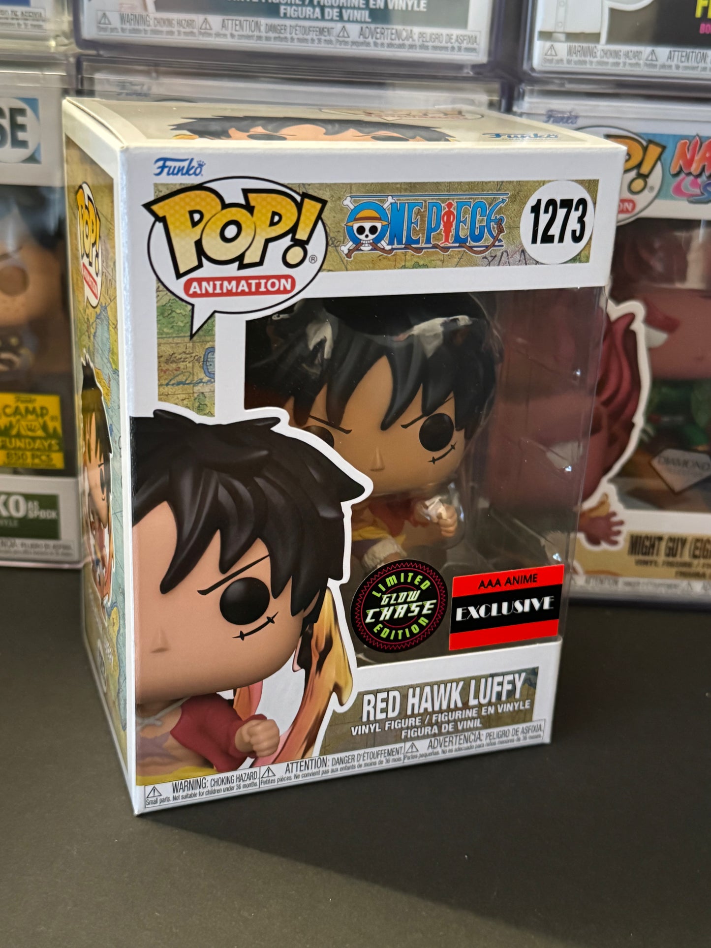 Red Hawk Luffy Chase 1273 - One Piece Funko Pop!