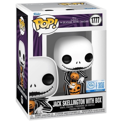 Funko Pop! Jack Skellington with Box #1777 vinyl figure collectible