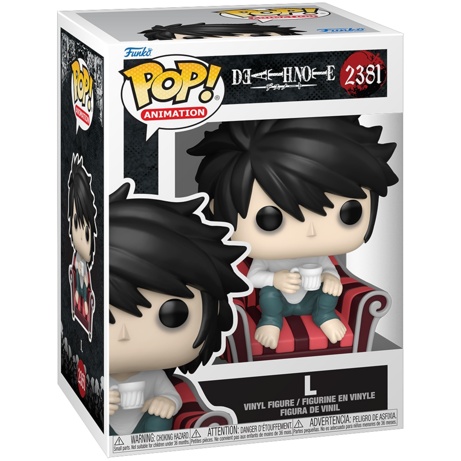 Funko Pop! Death Note L #2381 vinyl figure collectible