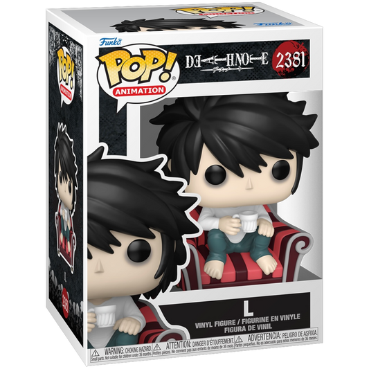 Funko Pop! Death Note L #2381 vinyl figure collectible
