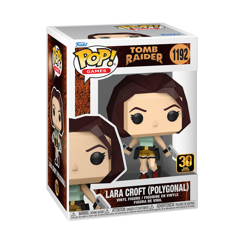 Funko Pop! lara-croft-polygon vinyl figure collectible