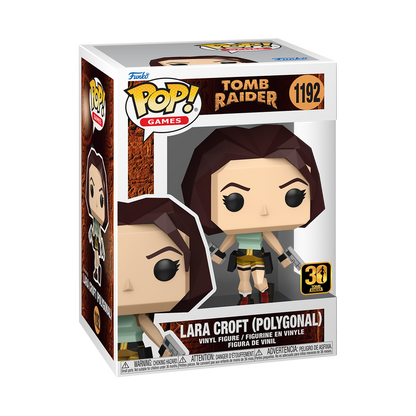 Funko Pop! lara-croft-polygon vinyl figure collectible