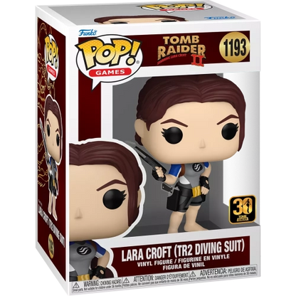 Funko Pop! lara-croft-in-wet-suit-exclusive vinyl figure collectible