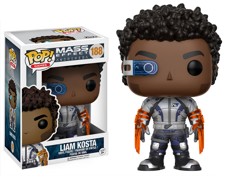 Funko Pop! Liam Kosta #188 vinyl figure collectible