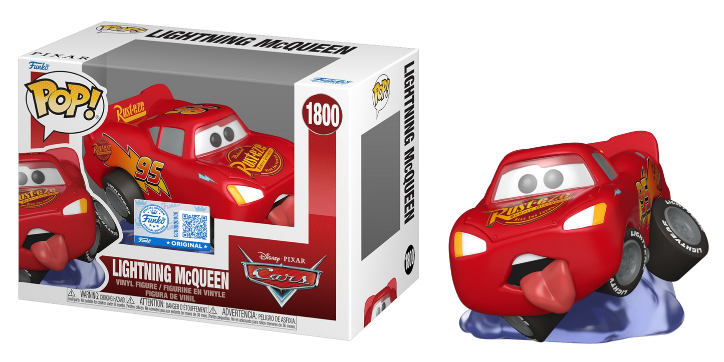 Funko Pop! Lightning-McQueen-1800 vinyl figure collectible