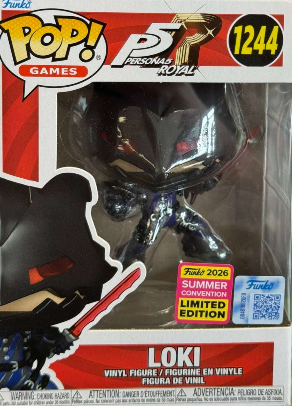 Funko Pop! Loki Summer Convention 2026 #1244 vinyl figure collectible