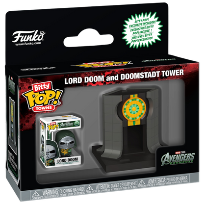 Lord Doom and Doomstadt Tower Bitty Town