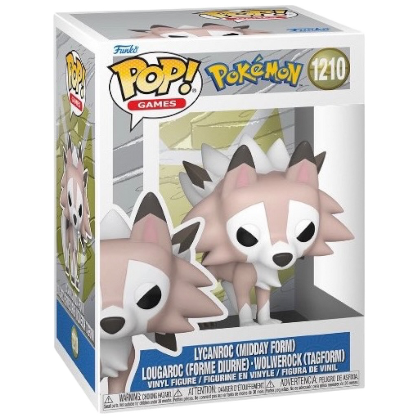 Funko Pop! Lycanroc (Midday) #1210 vinyl figure collectible