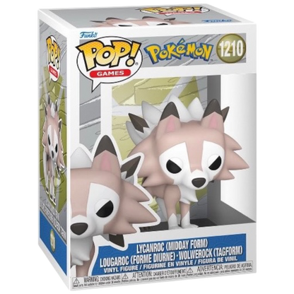Funko Pop! Lycanroc (Midday) #1210 vinyl figure collectible