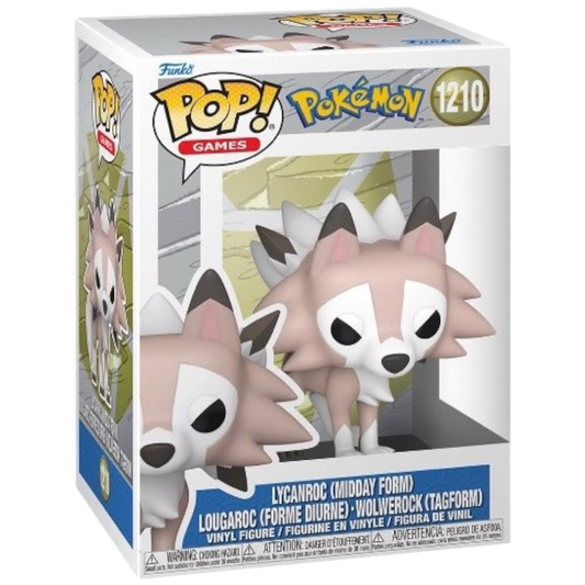 Funko Pop! Lycanroc (Midday) #1210 vinyl figure collectible