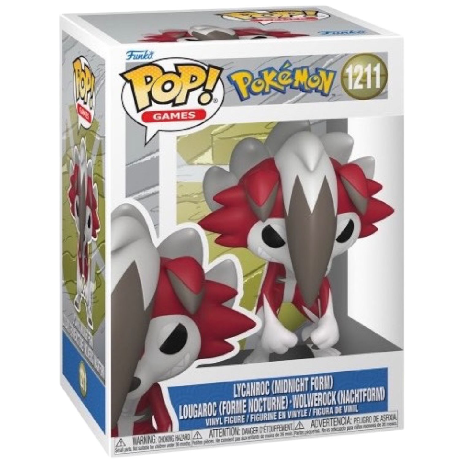 Funko Pop! Lycanroc (Midnight) #1211 vinyl figure collectible