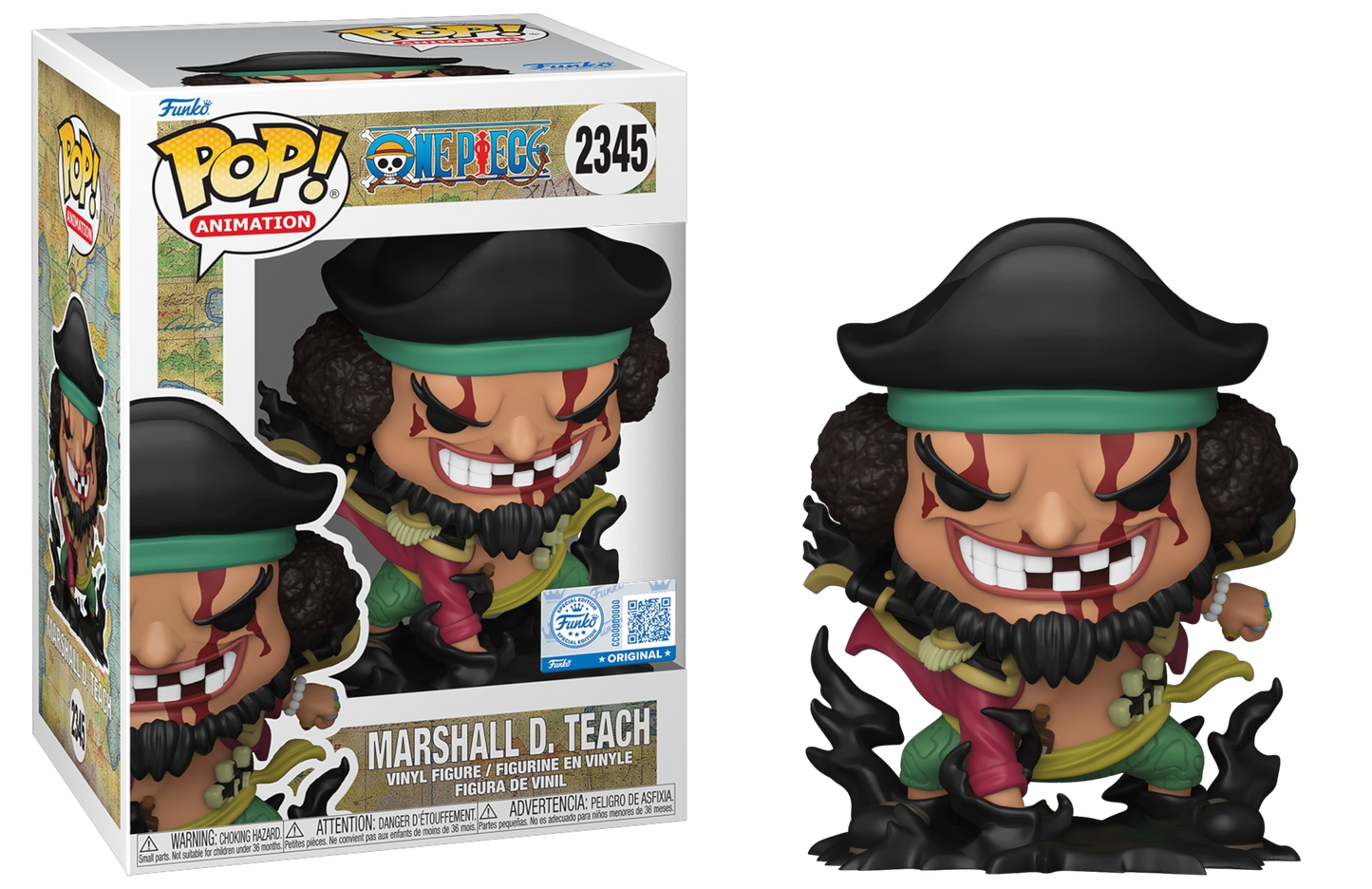 Funko Pop! Marshall-D.-Teach-2345 vinyl figure collectible