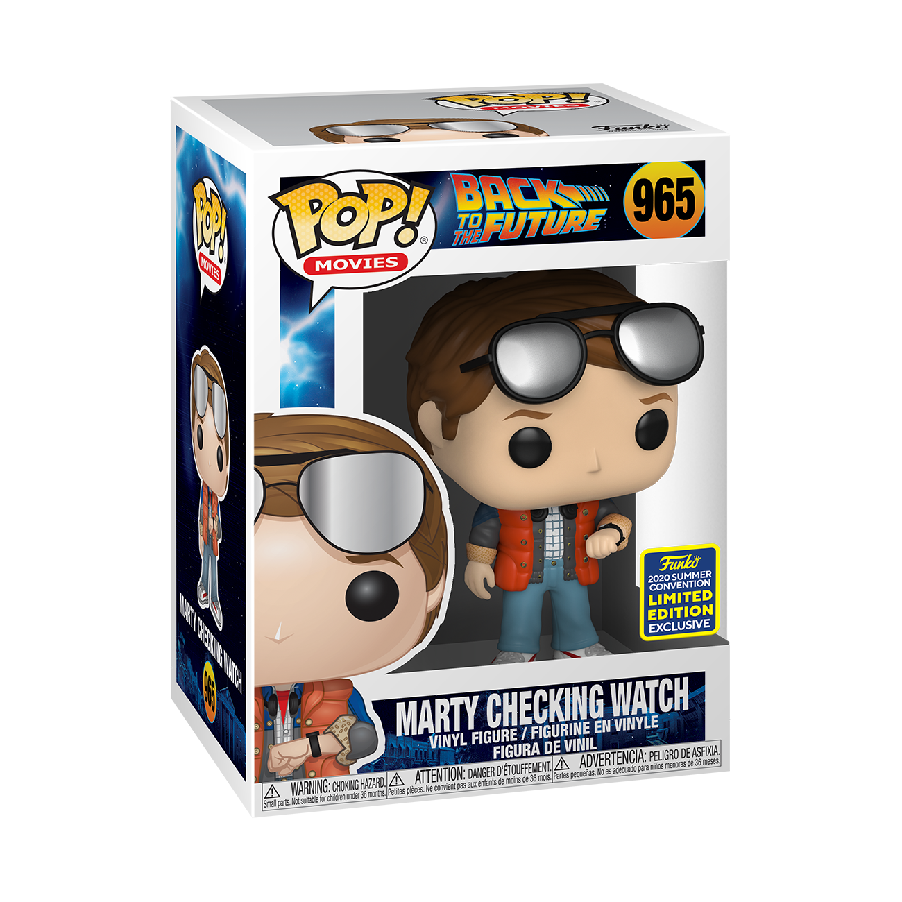 Funko Pop! Marty Checking Watch #965 Summer Convention 2020 vinyl figure collectible