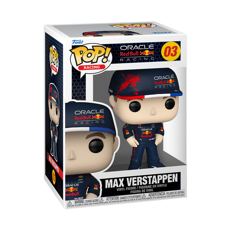 Funko Pop! Max Verstappen vinyl figure collectible