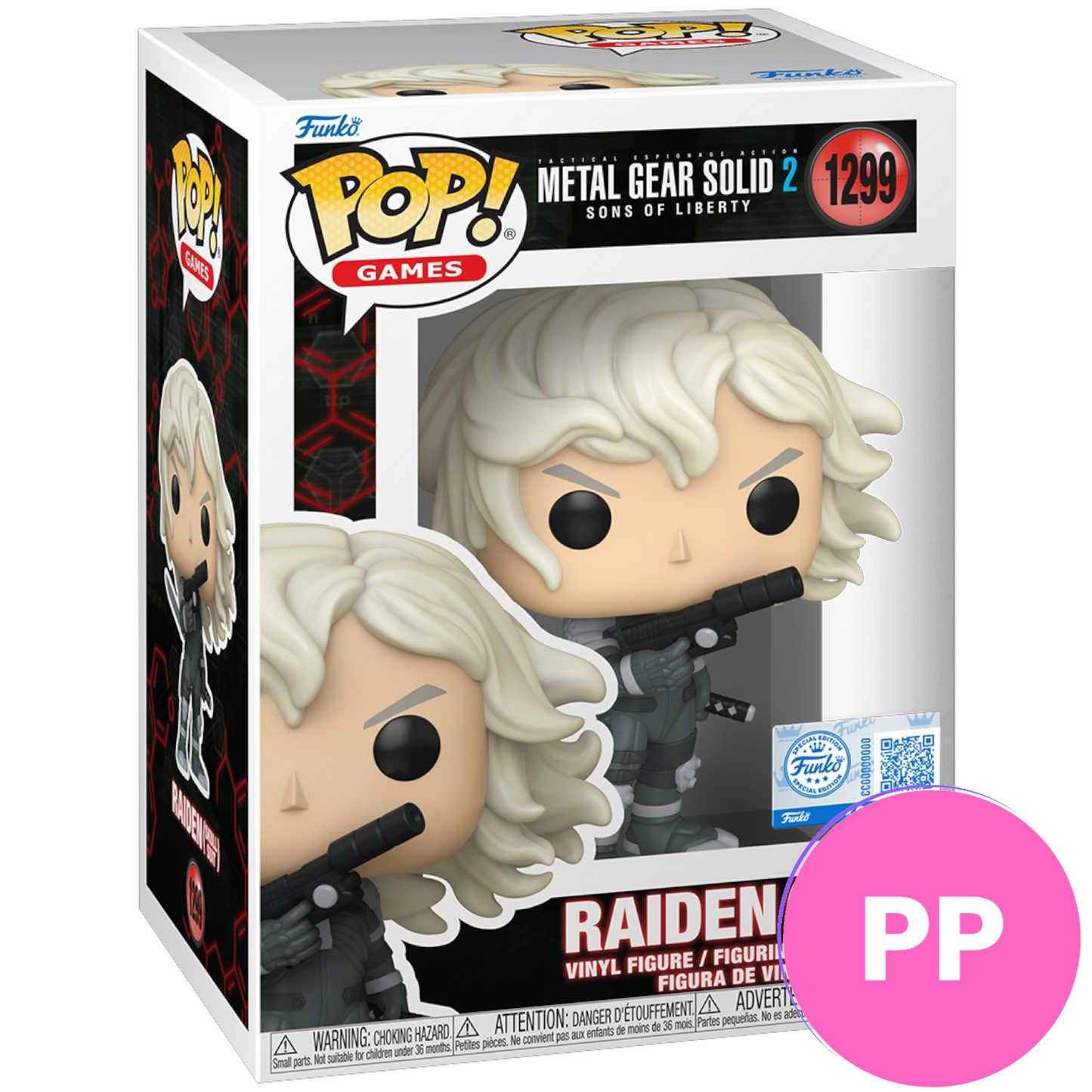 Metal Gear Solid raiden skull suit Exclusive #1299