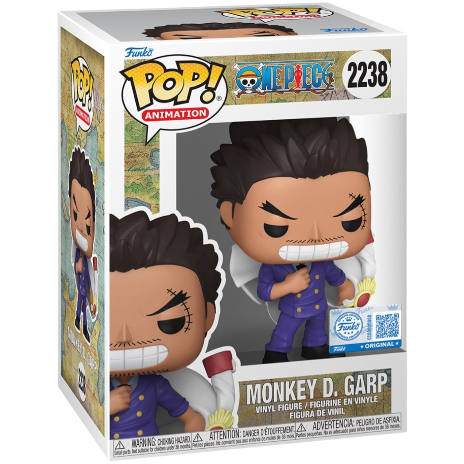 Funko Pop! Monkey D. Garp #2238 vinyl figure collectible
