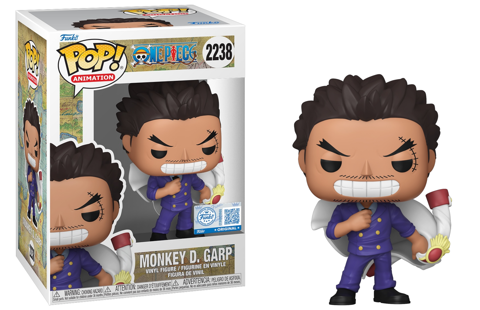 Funko Pop! Monkey-D.-Garp-2238 vinyl figure collectible