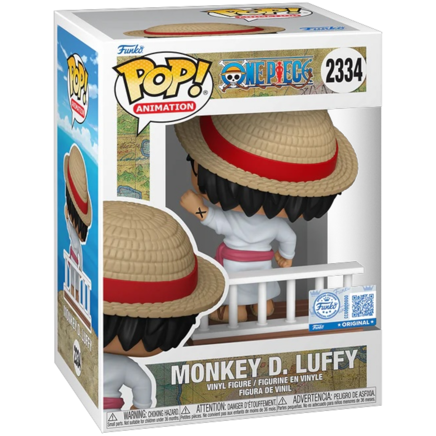 Funko Pop! Monkey D. Luffy #2334 vinyl figure collectible