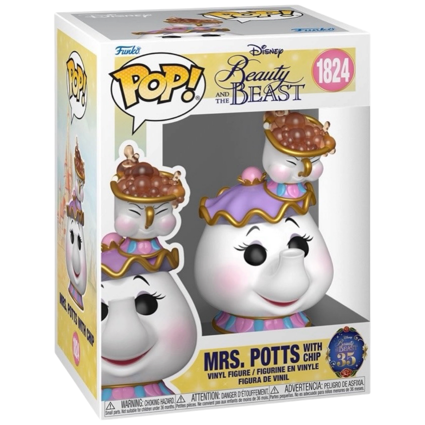 Mrs. Potts with Chip #1824