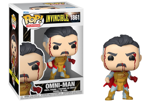 Funko Pop Omni-Man #1861 vinyl figure from Invincible series
