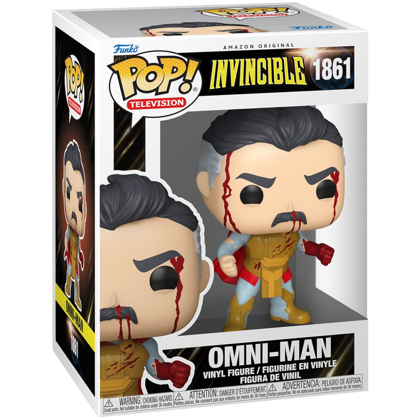 Funko Pop Omni-Man #1861 vinyl figure from Invincible series