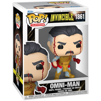 Funko Pop Omni-Man #1861 vinyl figure from Invincible series