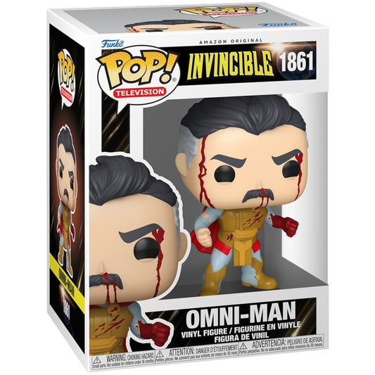Funko Pop Omni-Man #1861 vinyl figure from Invincible series