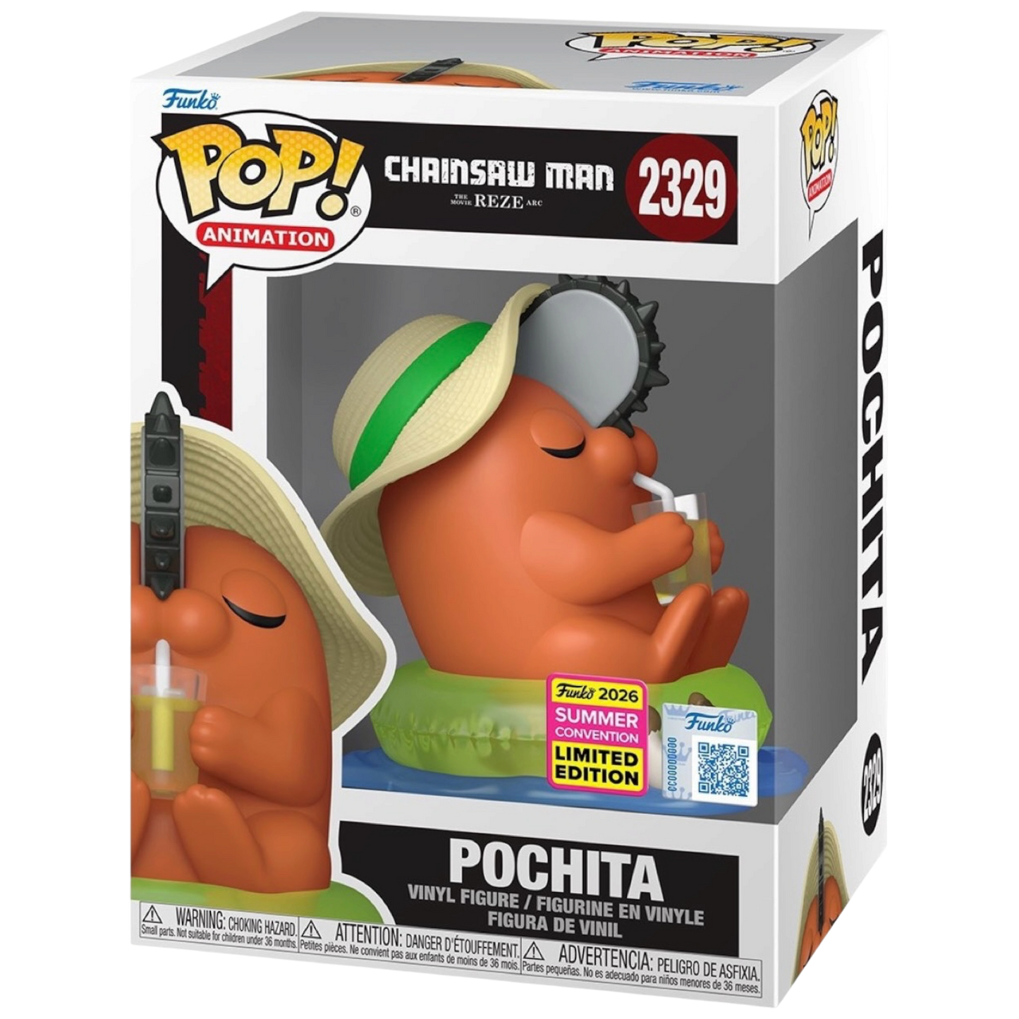 Funko Pop! Pochita #2329 Summer Convention 2026 vinyl figure collectible