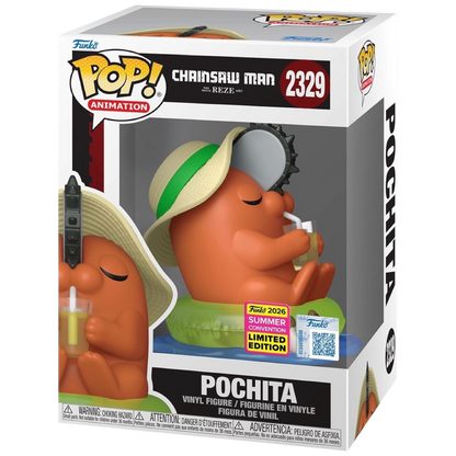 Funko Pop! Pochita #2329 Summer Convention 2026 vinyl figure collectible