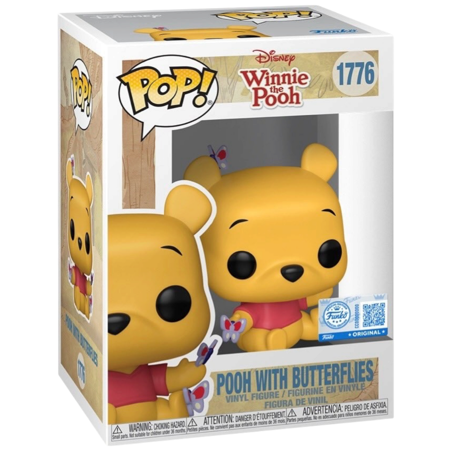 Funko Pop! Pooh with Butterflies #1776 vinyl figure collectible