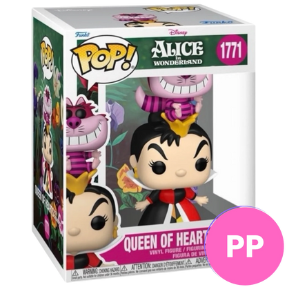 Queen of Hearts with Cheshire Cat #1771