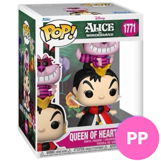 Queen of Hearts with Cheshire Cat #1771