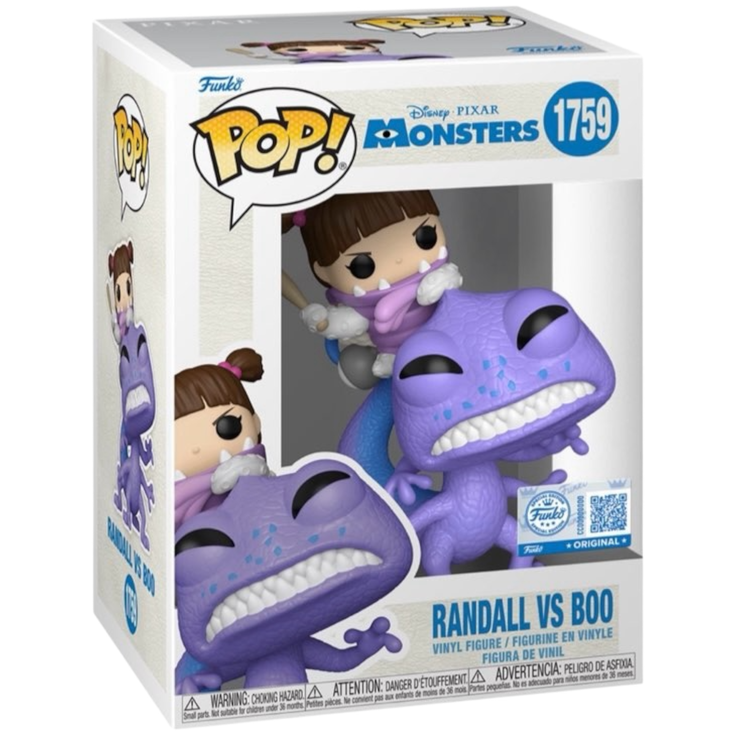 Funko Pop! Randall vs Boo #1759 vinyl figure collectible
