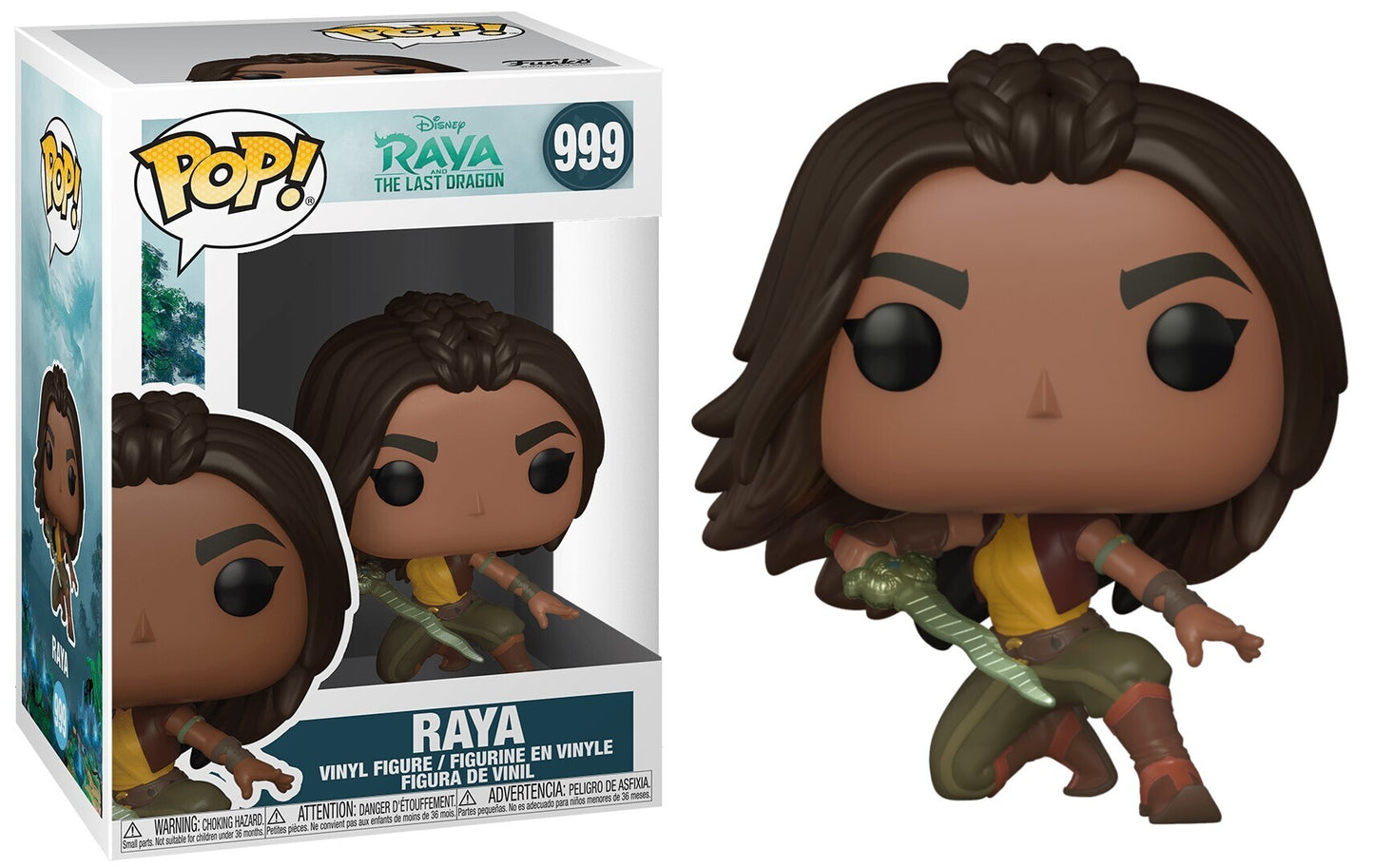 Funko Pop! Raya (Warrior Pose) #999 vinyl figure collectible