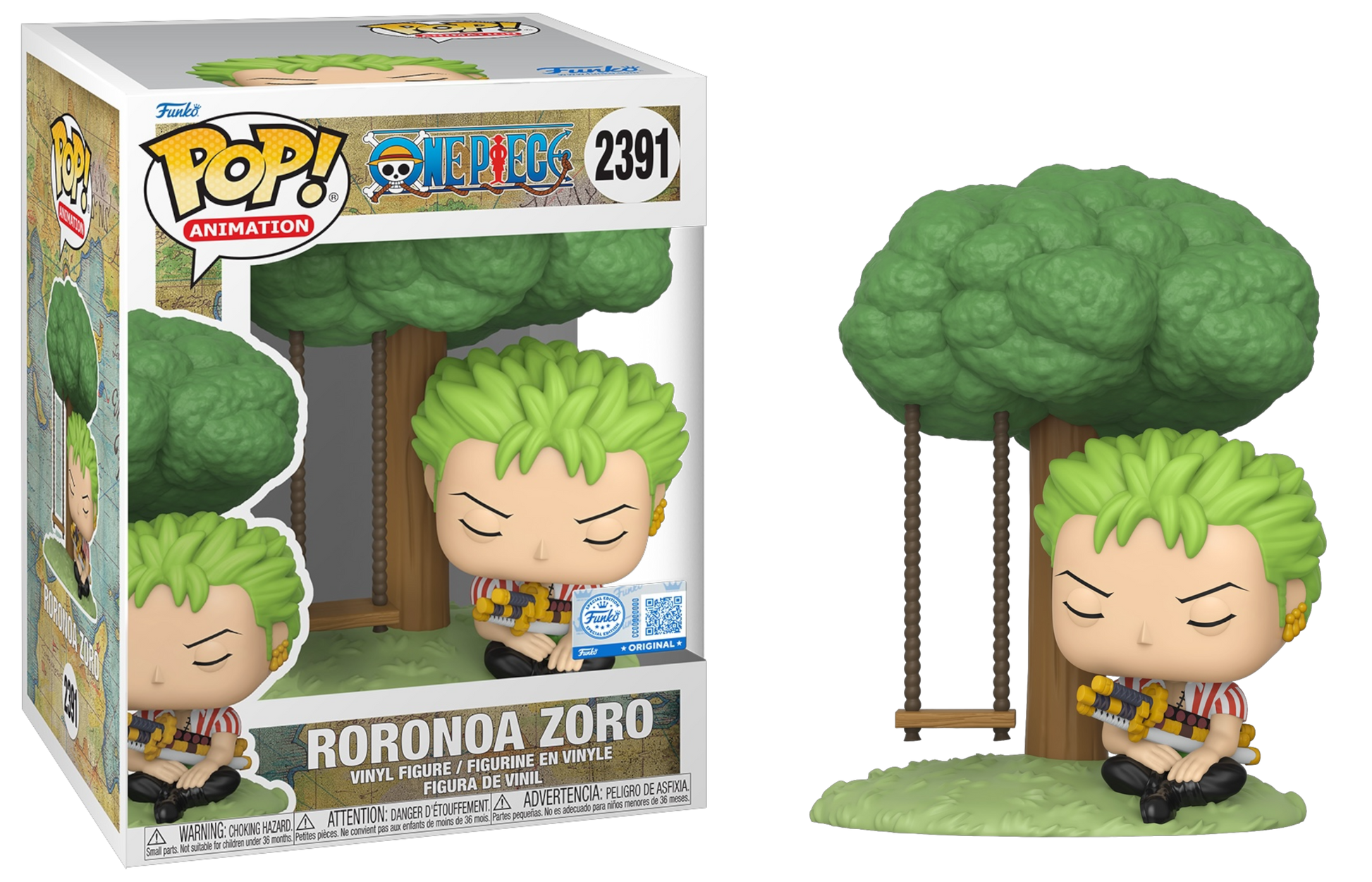 Funko Pop! Roronoa Zoro #2391 vinyl figure collectible