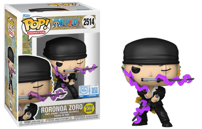 Funko Pop! Roronoa Zoro Glow #2514 vinyl figure collectible