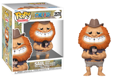 Funko Pop! Saul with Nico Robin #2570 vinyl figure collectible