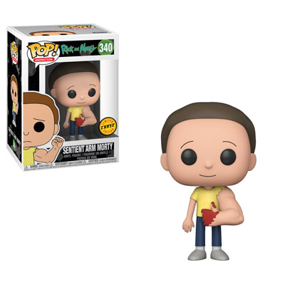 Funko Pop! Sentient Arm Morty Chase #340 vinyl figure collectible