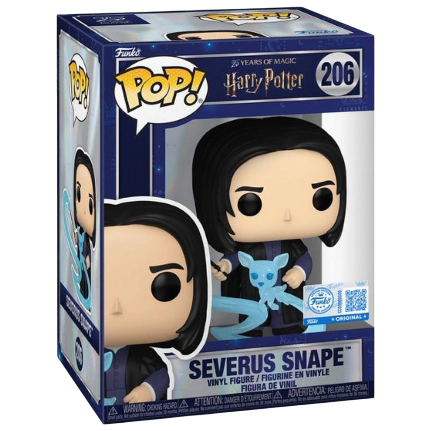 Funko Pop! Severus Snape Exclusive #206 vinyl figure collectible