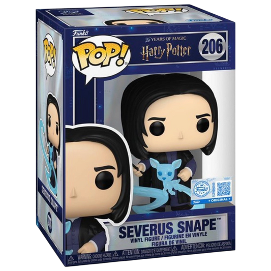 Funko Pop! Severus Snape Exclusive #206 vinyl figure collectible