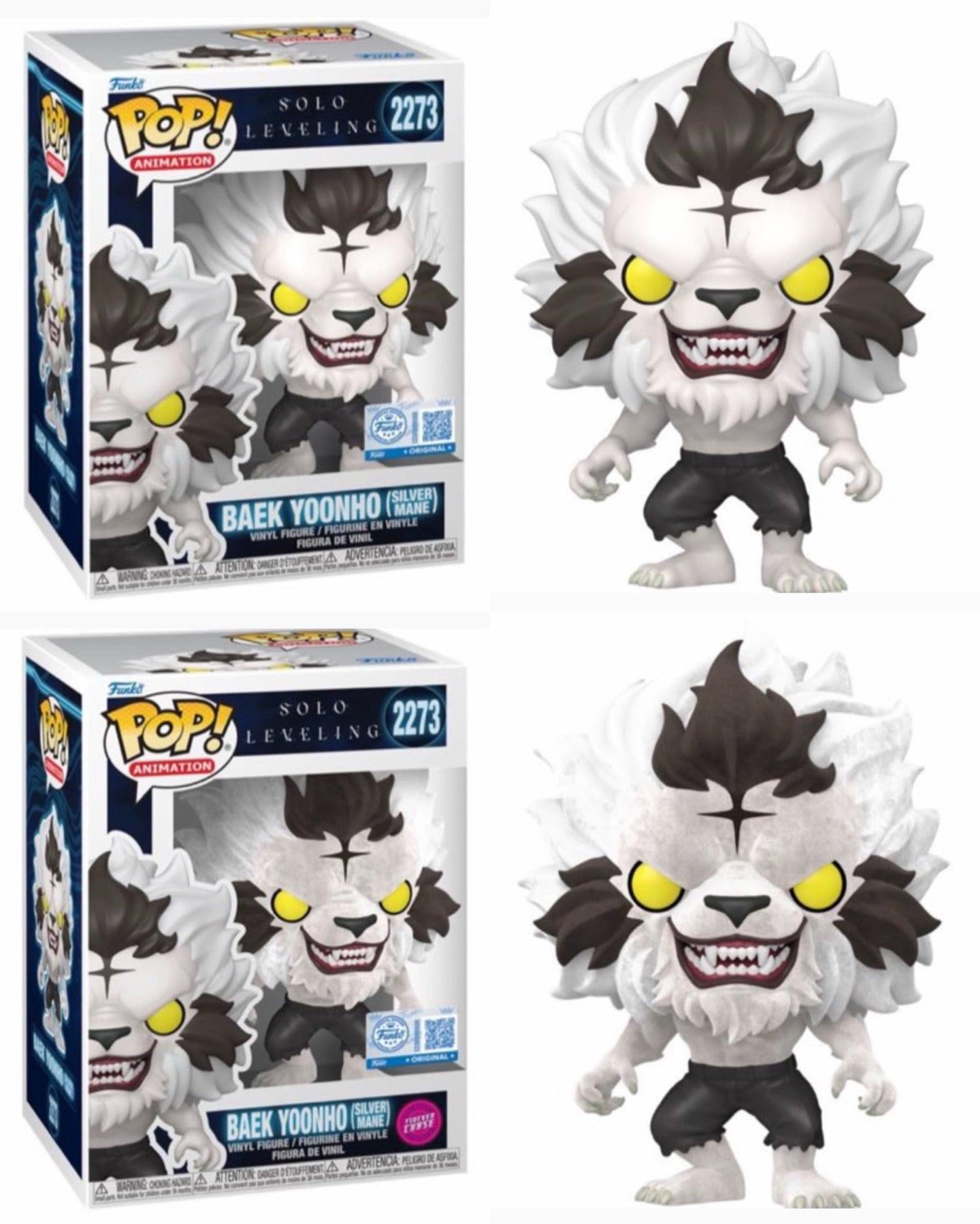 Baek Yoonho Silver Mane Chalice PR Exclusive Chase #2273 Bundle