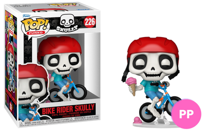 Skully bike rider skully #226