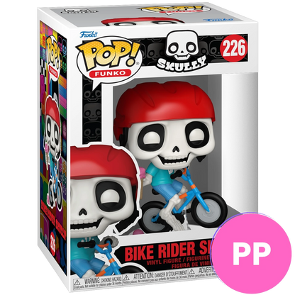 Skully bike rider skully #226