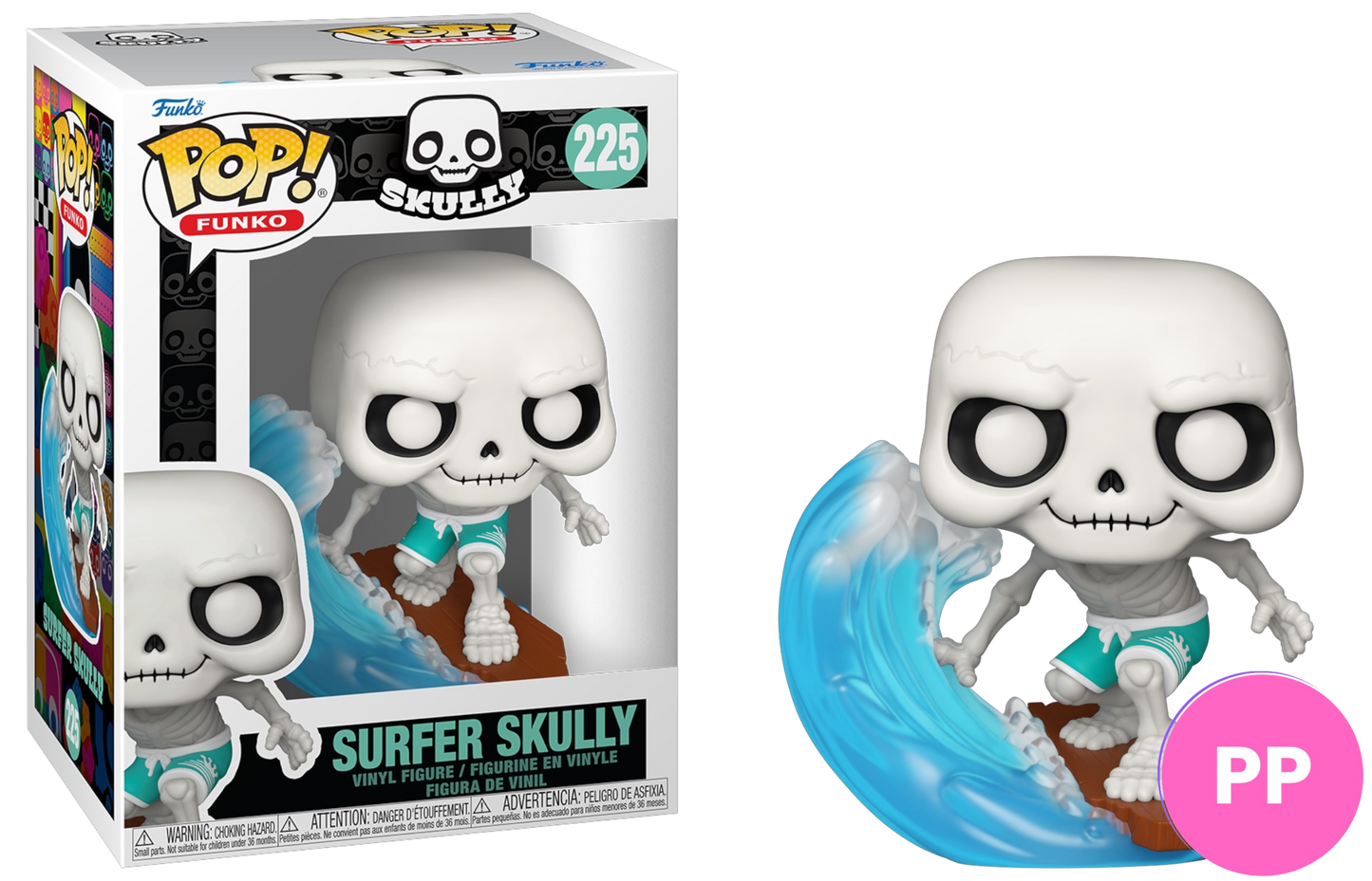Skully surfer skully #225