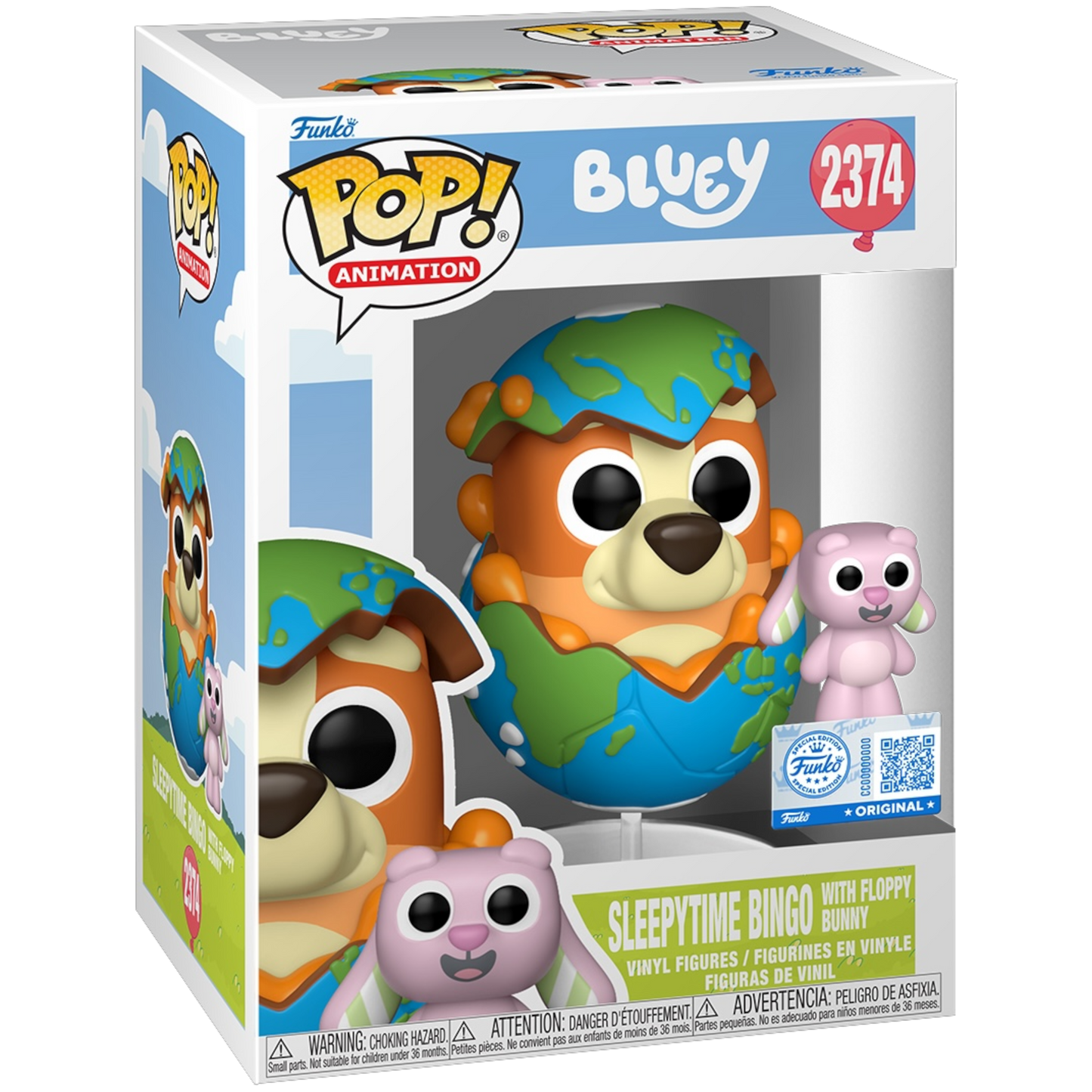 Funko Pop! Sleepytime Bingo with Floppy Bunny #2374 vinyl figure collectible