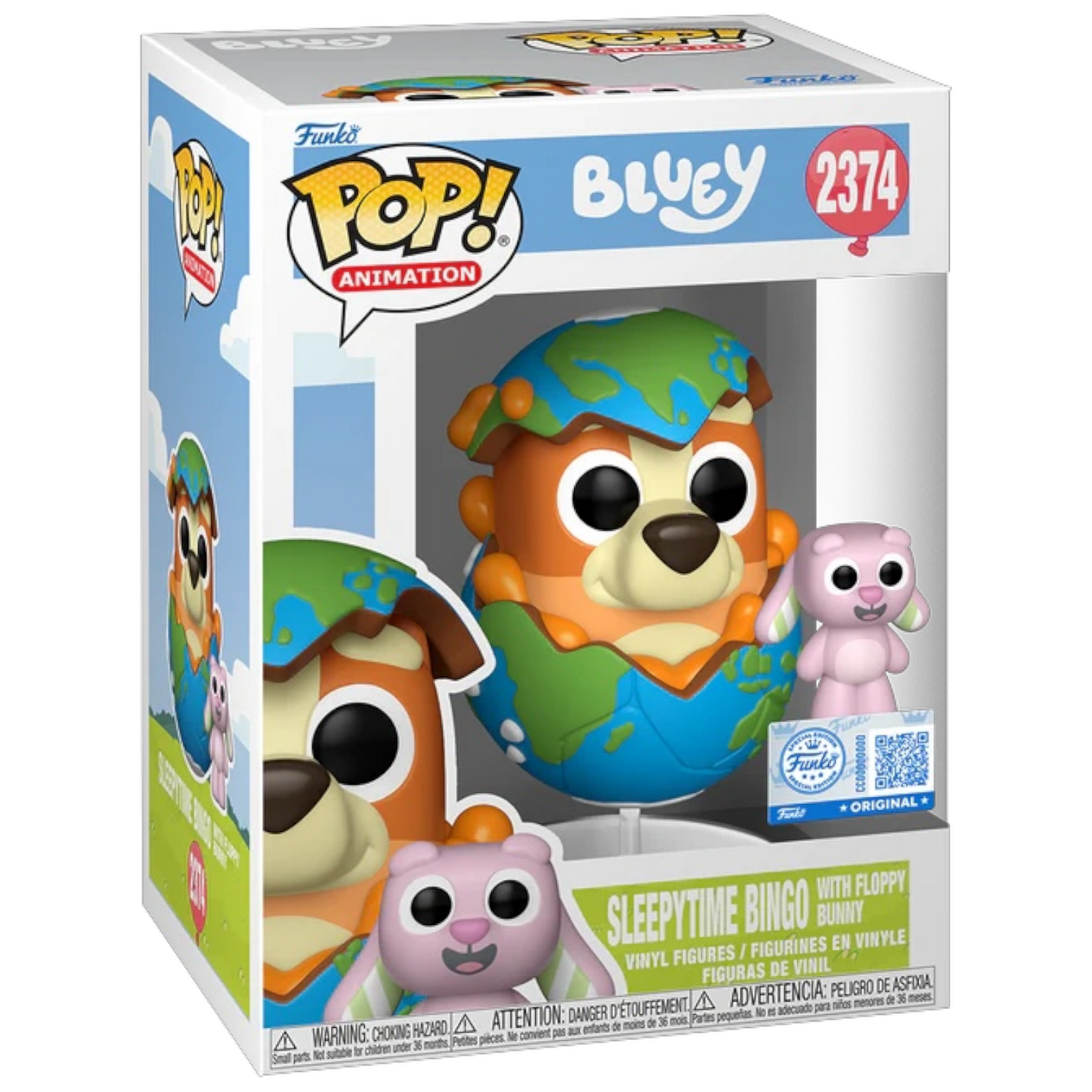 Funko Pop! Sleepytime Bingo with Floppy Bunny #2374 vinyl figure collectible