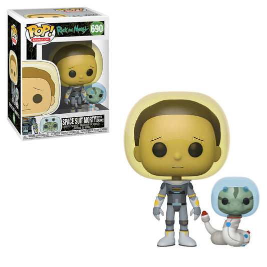 Funko Pop! Space Suit Morty with Snake #690 vinyl figure collectible